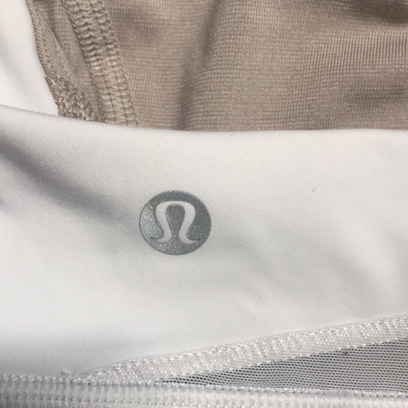 Lululemon White Sport Bra size 4 - Picture 3 of 6